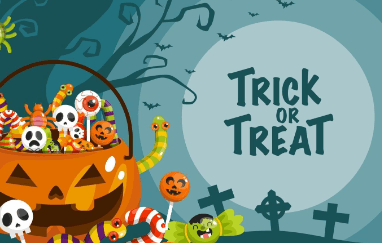 Clip Art:4vg3n2b6hr0= Trick or Treat